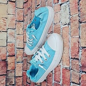 CONVERSE ALL-STAR CHUCK TAYLOR SCINCH BACK WOMANS SIZE 7.5 GUC